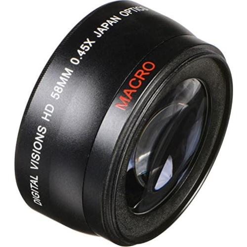 Lente Gran Angular Bower VL4558 58mm 0.45x Alta Definición