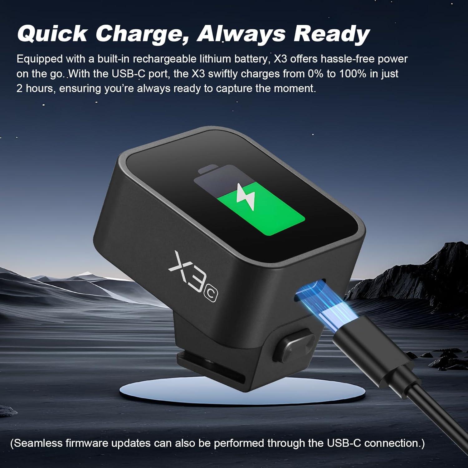 Disparador Inalámbrico TTL Godox X3-C para Cámara Canon