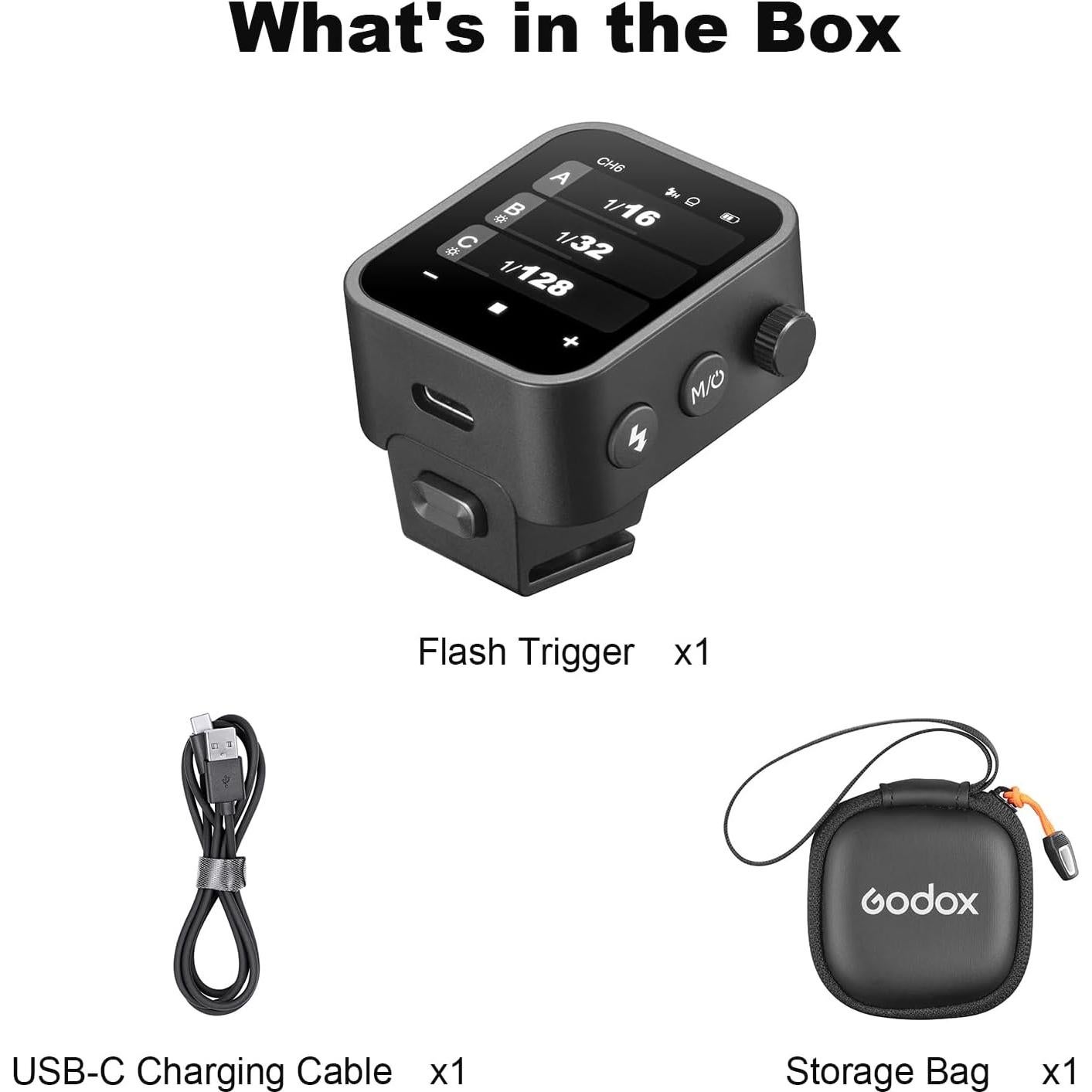 Disparador Inalámbrico TTL Godox X3-C para Cámara Canon
