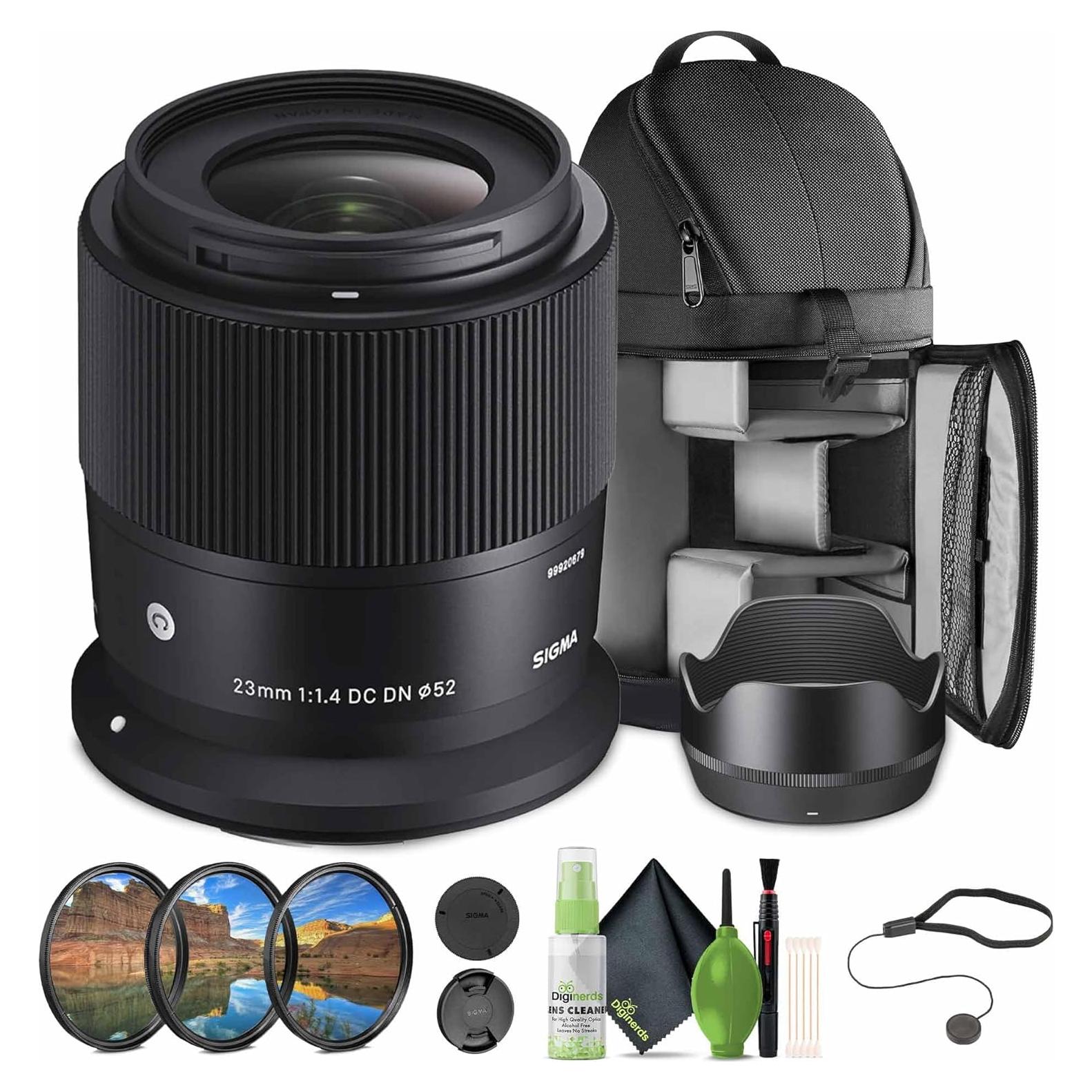 Lente Sigma 23mm f/1.4 DC DN Canon RF - Gran Angular