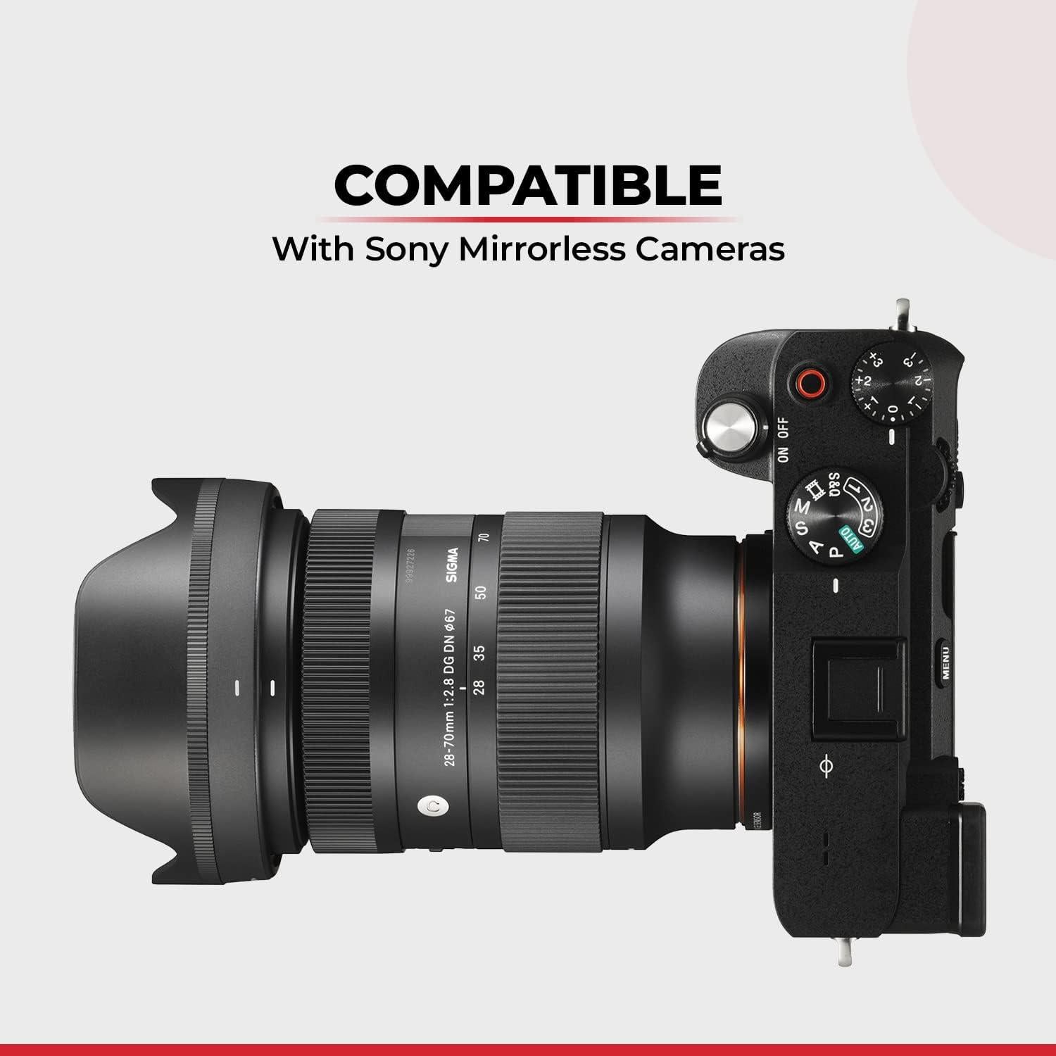 Lente Sigma 28-70mm f/2.8 DG DN para Sony E + Disco Duro 1TB + SD 64GB