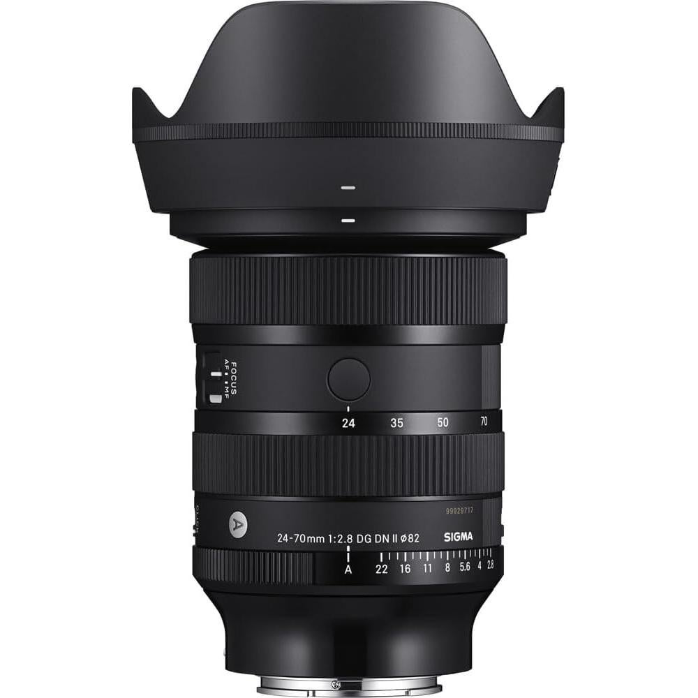 Lente Sigma 24-70mm f/2.8 DG DN II Art para Sony E + Accesorios