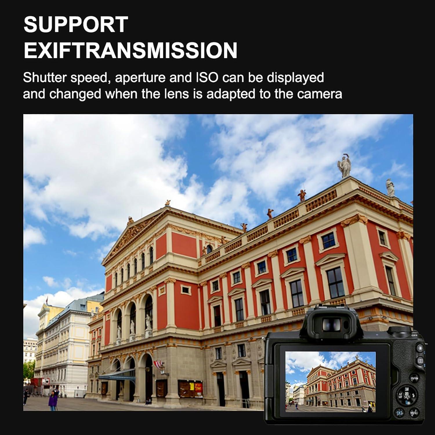 Adaptador de Montura de Lente Canon EF a Sony E - GEORDGY