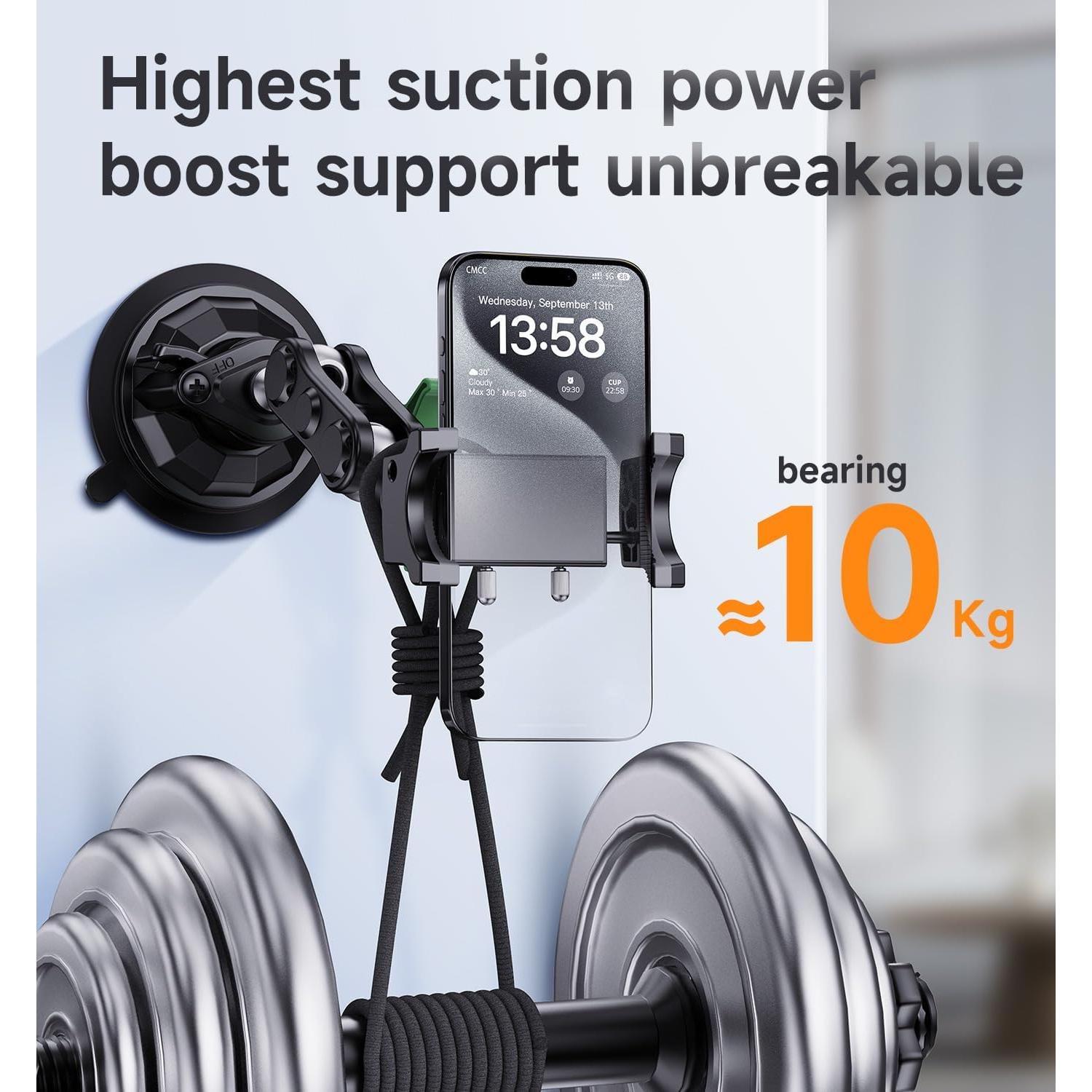 Soporte para Teléfono de Coche MAGIC JOHN Ajustable 360°