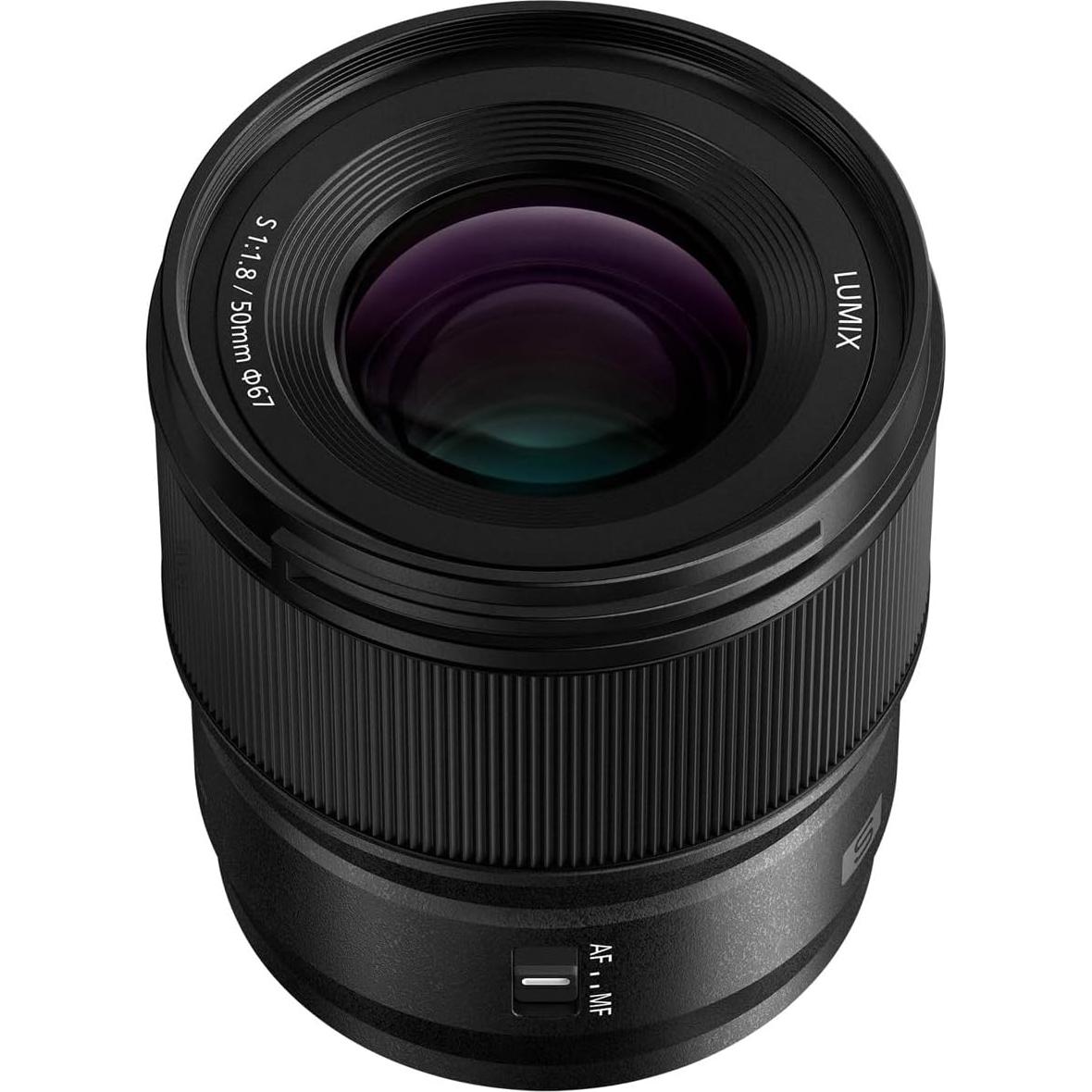 Lente Panasonic LUMIX S 50mm f/1.8 para L-Mount con filtros