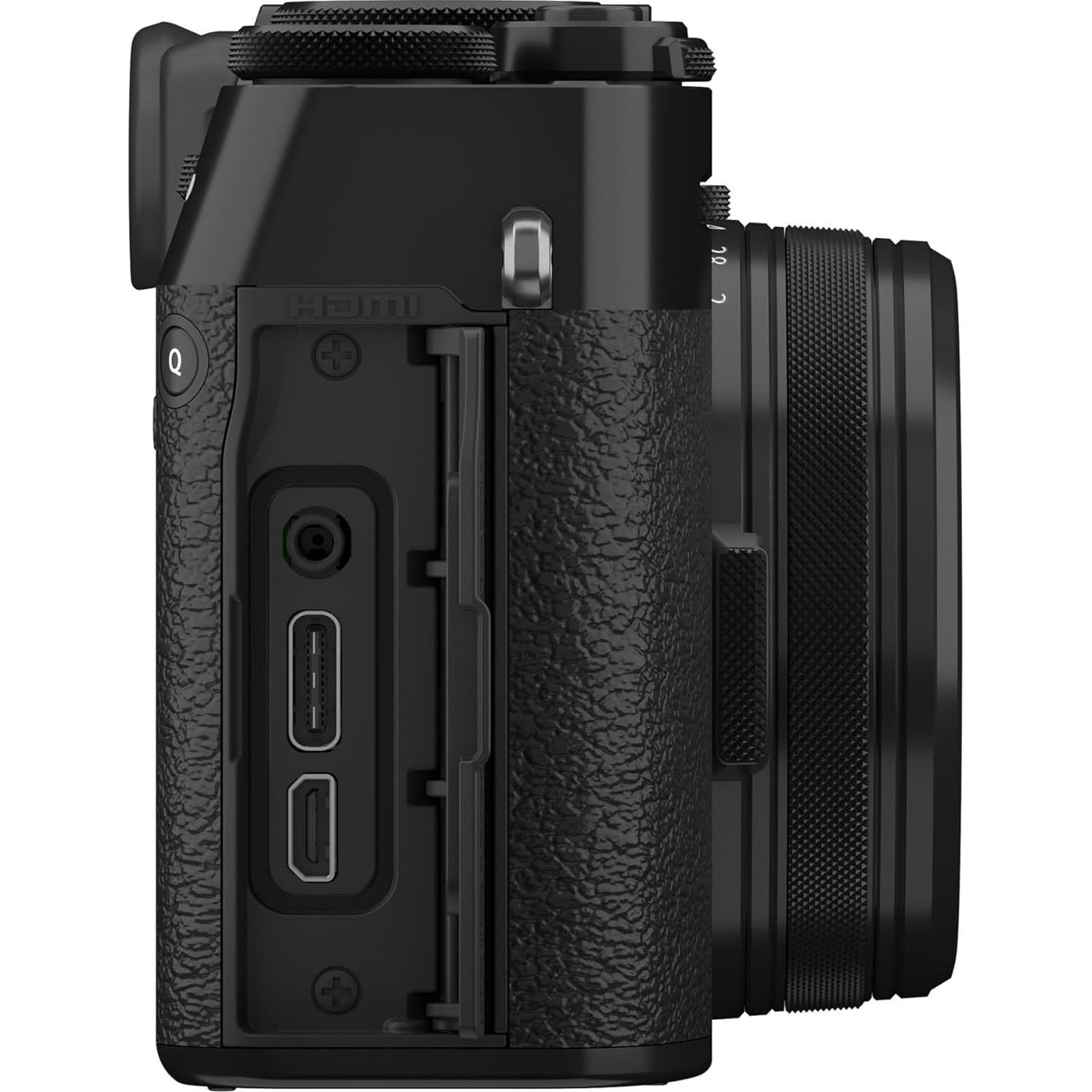 Cámara Digital Fujifilm X100VI 40.2MP Negra con Estabilización