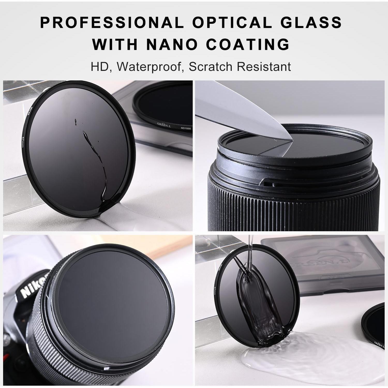 Filtro Infrarrojo 52mm GREEN.L IR 760nm para Cámara