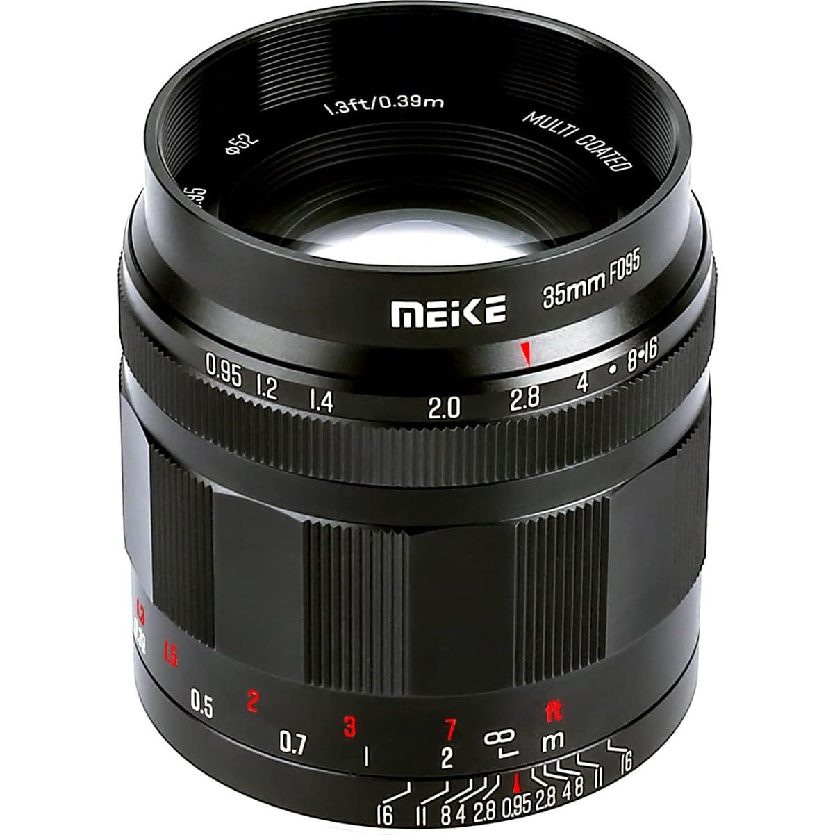Lente Meike 35mm f0.95 Enfoque Manual para Fujifilm APS-C