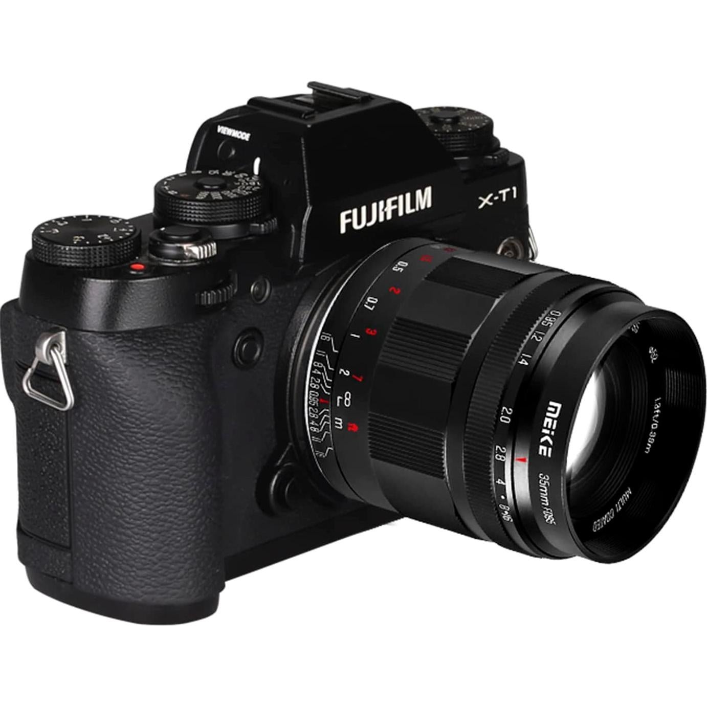 Lente Meike 35mm f0.95 Enfoque Manual para Fujifilm APS-C