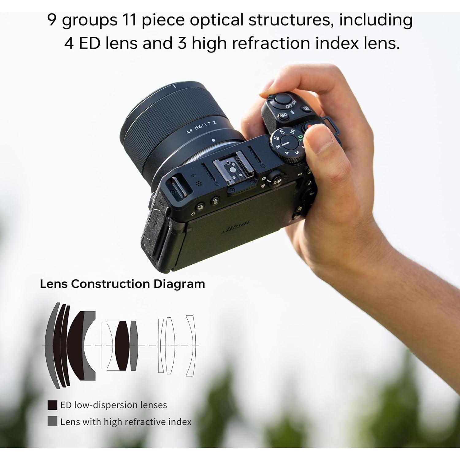 Lente Viltrox 56mm F1.7 APS-C para Fujifilm X-Mount