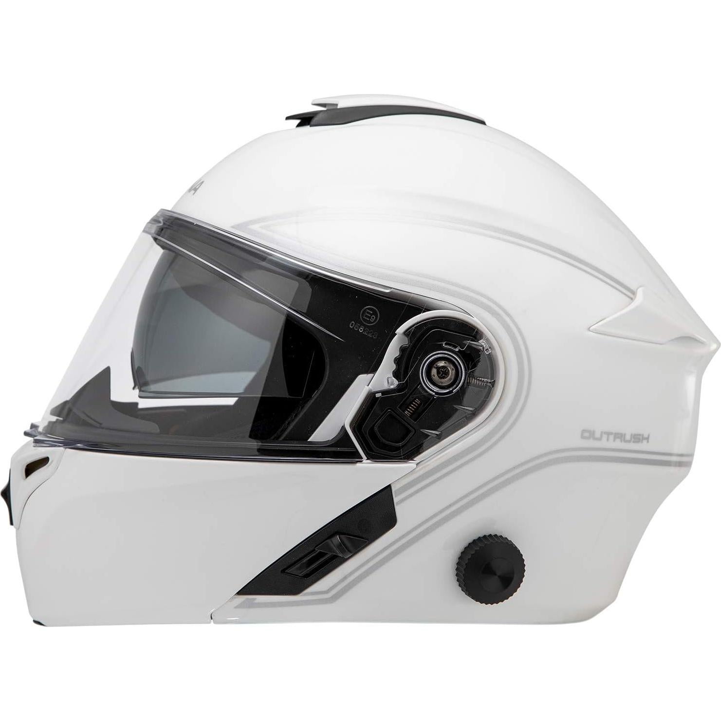 Casco Modular Sena Outrush Blanco Brillante Grande