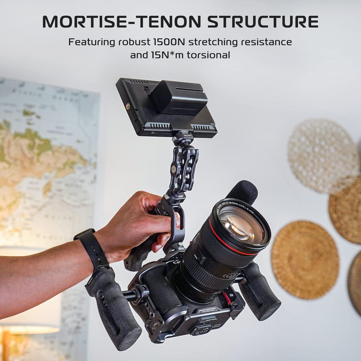 FALCAM F22 Kit Brazo Mágico Articulado Doble Liberación Rápida