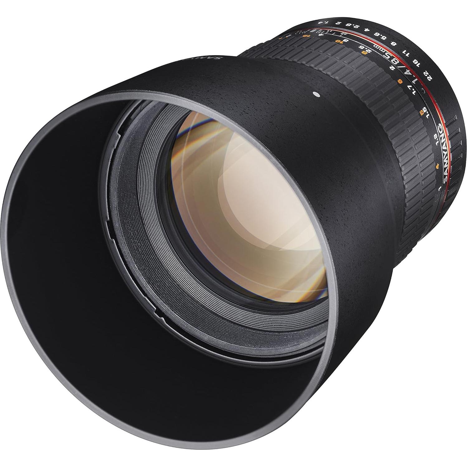 Lente Samyang 85mm F1.4 Asférico para Micro Cuatro Tercios