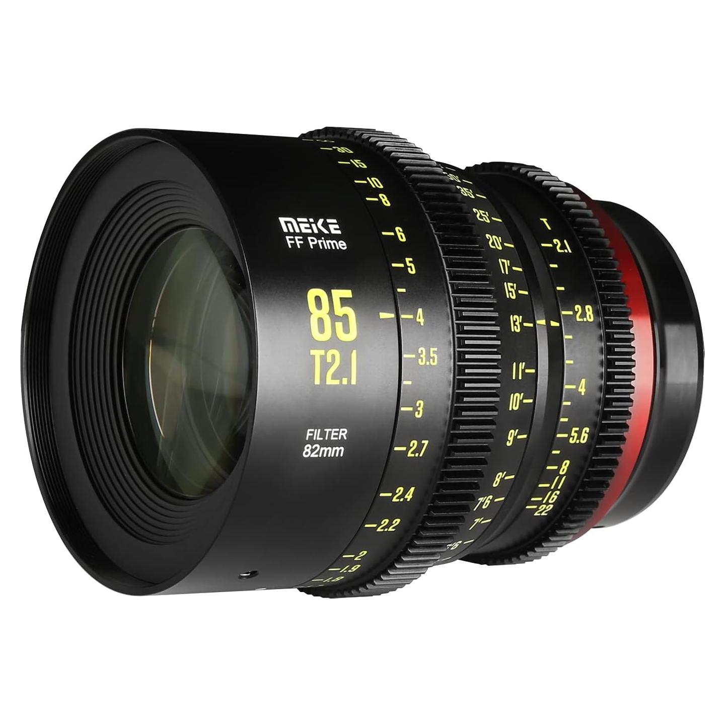 Lente de Cine MEKE 85mm T2.1 Manual para Canon EF