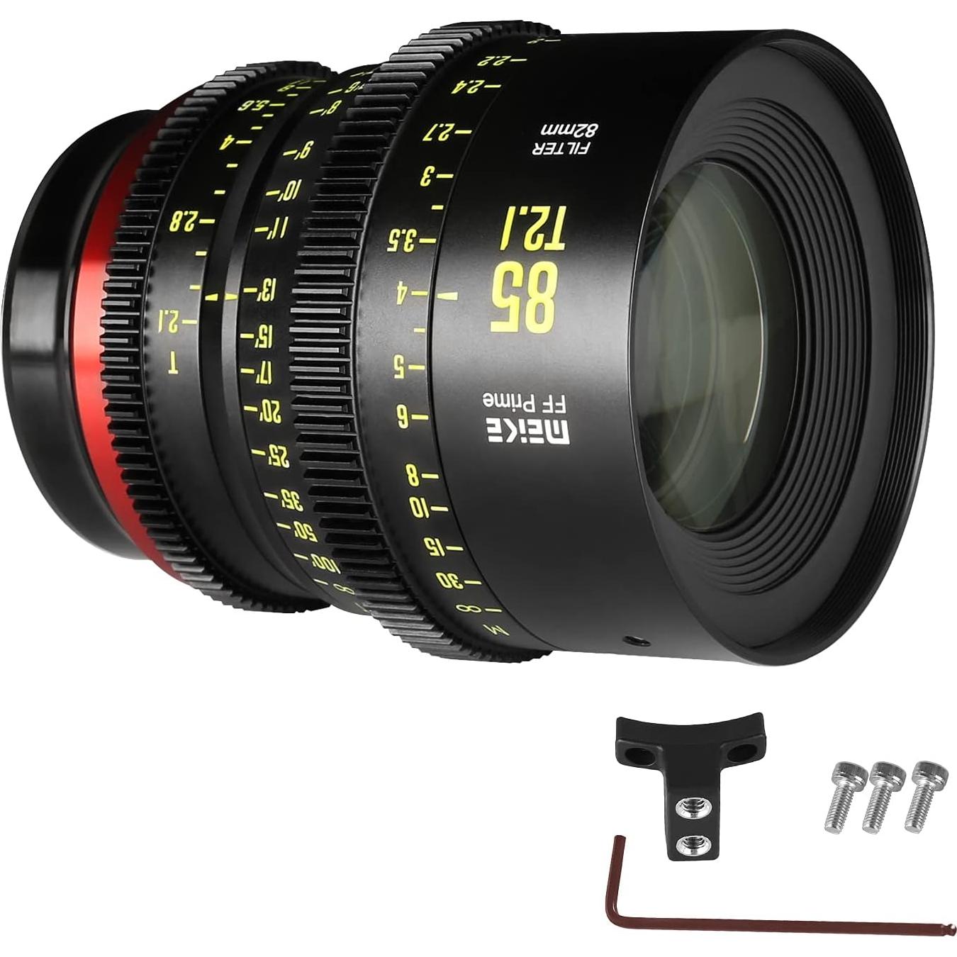 Lente de Cine MEKE 85mm T2.1 Manual para Canon EF