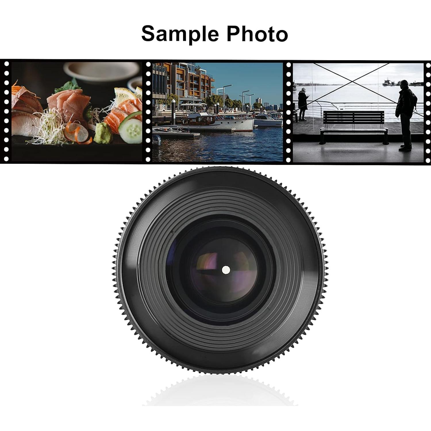 Lente de Cine MEKE 85mm T2.1 Manual para Canon EF