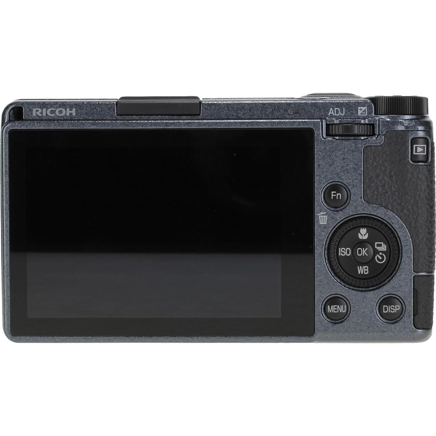 GR III Street Edition Compact Portable Digital Camera (01097) + 64GB Memory Card + Photography Software + LED Light + Camera Bag + Flexible Tripod + Li 90B Battery + External Charger + More