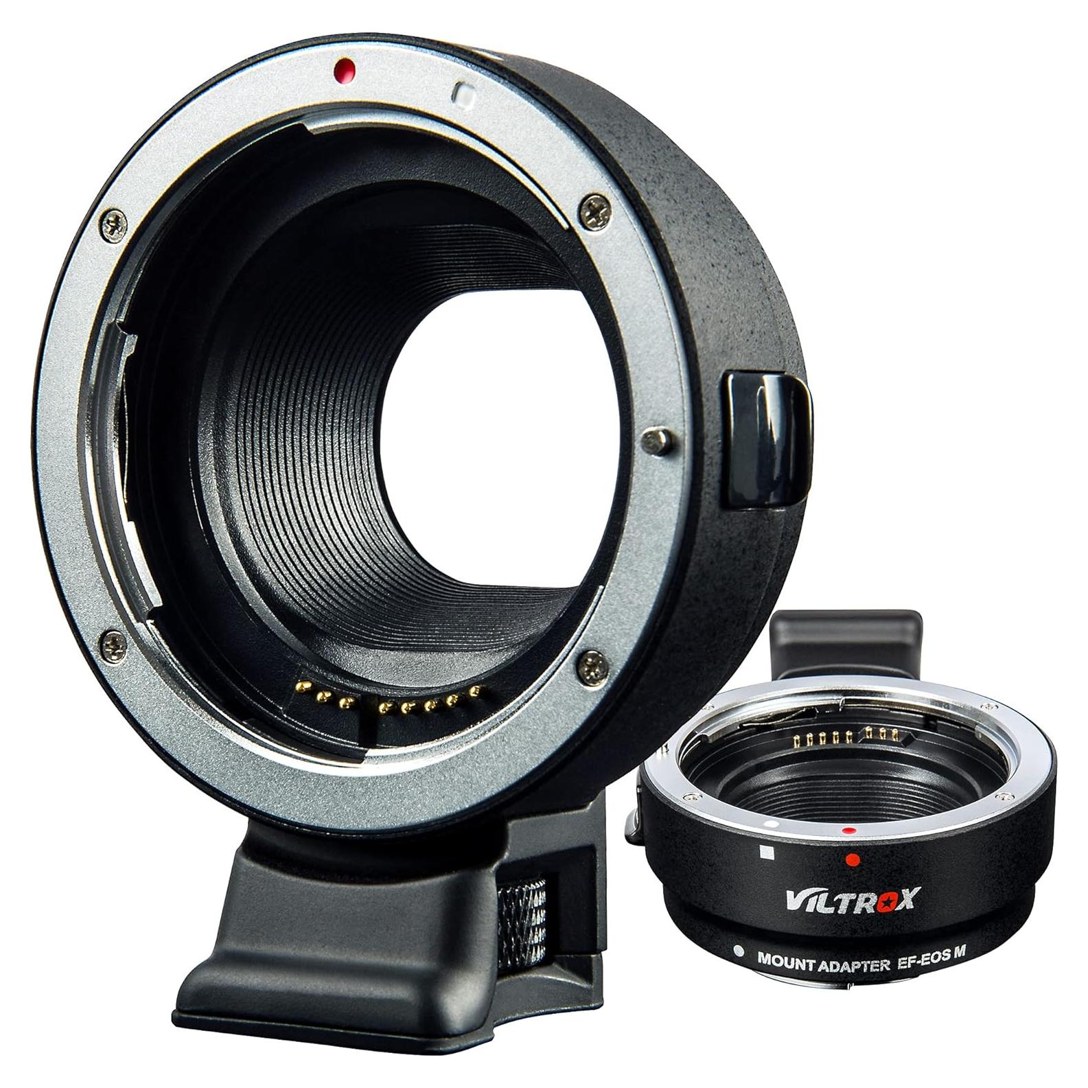 Adaptador de cámara VILTROX EF-EOS M con enfoque automático