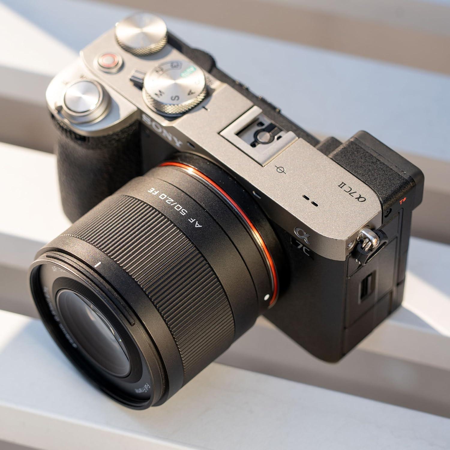 Lente VILTROX 50mm f/2.0 Montura E Enfoque Automático