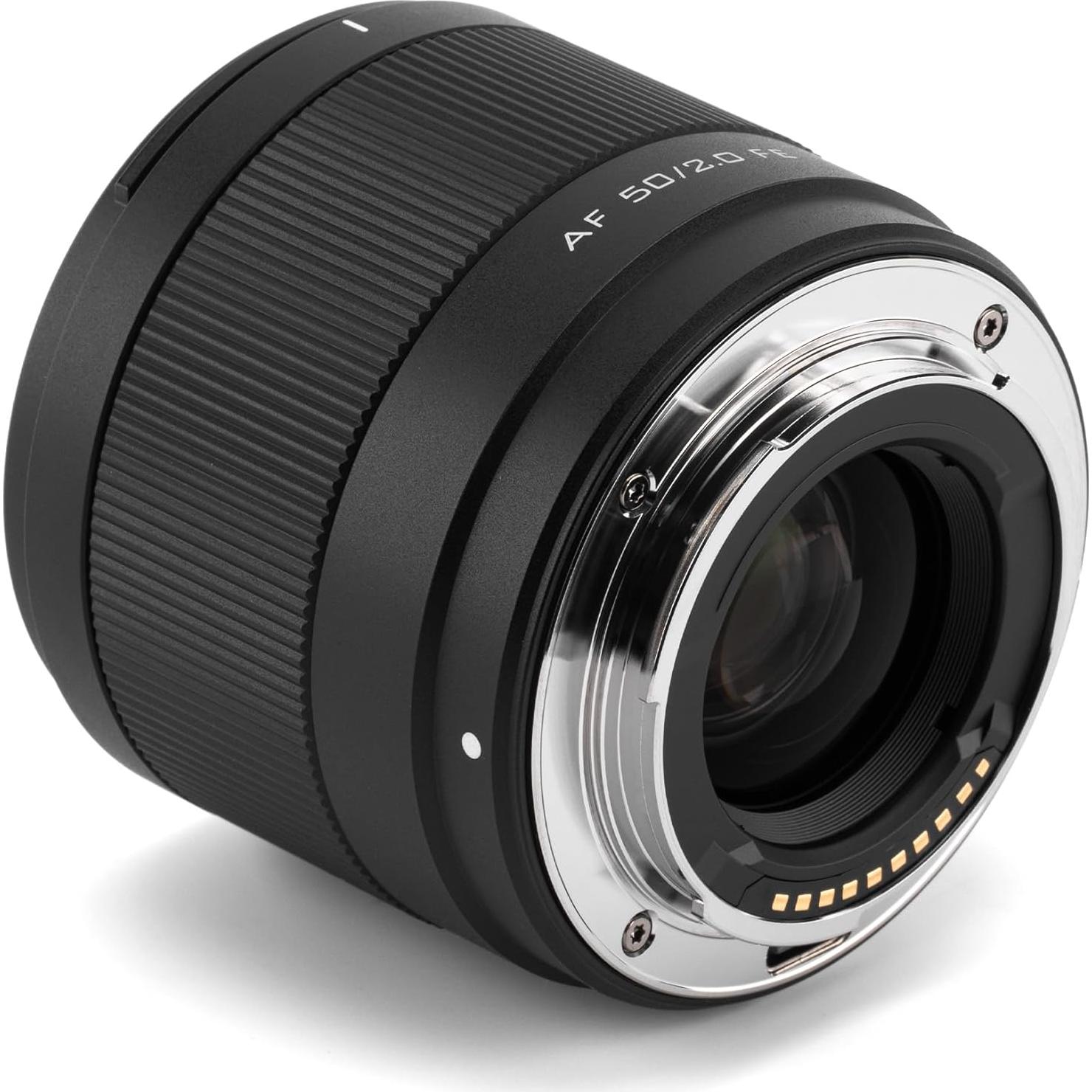 Lente VILTROX 50mm f/2.0 Montura E Enfoque Automático