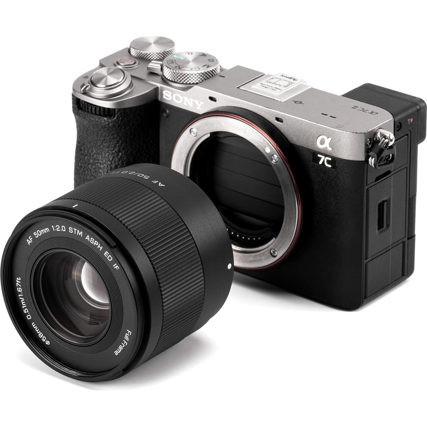 Lente VILTROX 50mm f/2.0 Montura E Enfoque Automático