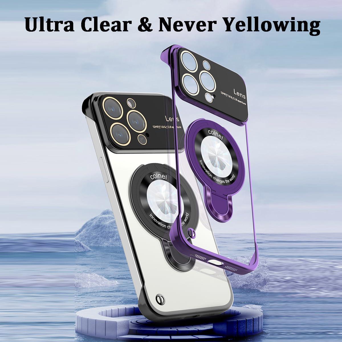 Funda Magnética Omio para iPhone 14 Pro Max, Soporte Invisible