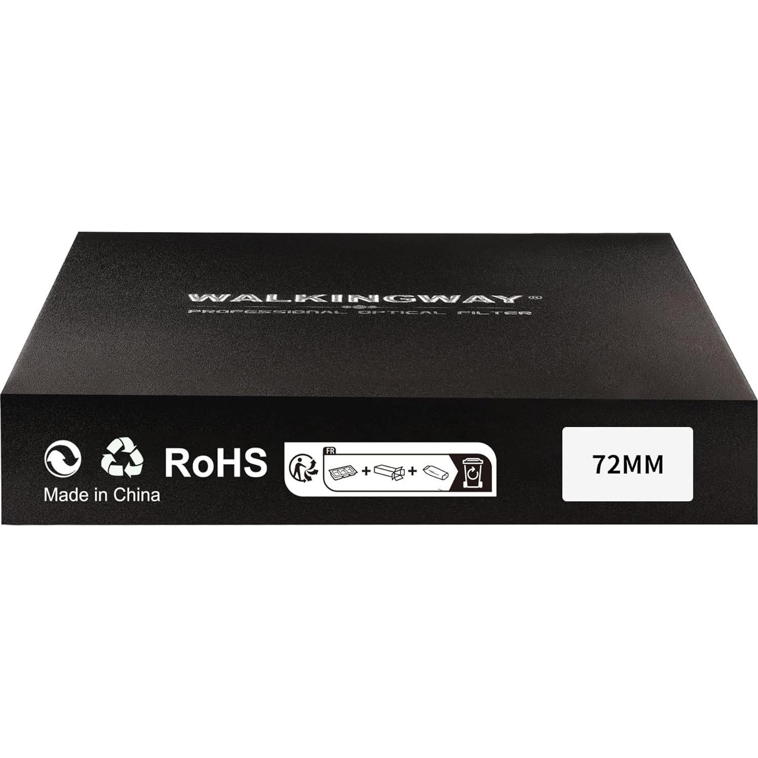 Filtro de Difusión WalkingWay 72mm 1/8 Pro Mist Cristal Óptico