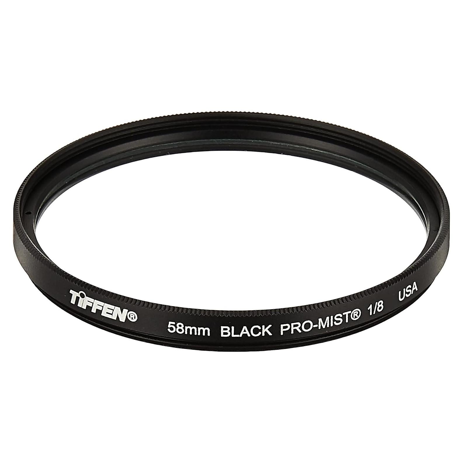 Filtro Black Pro-Mist 58mm 1/8 - Efecto Cinemático Tiffen