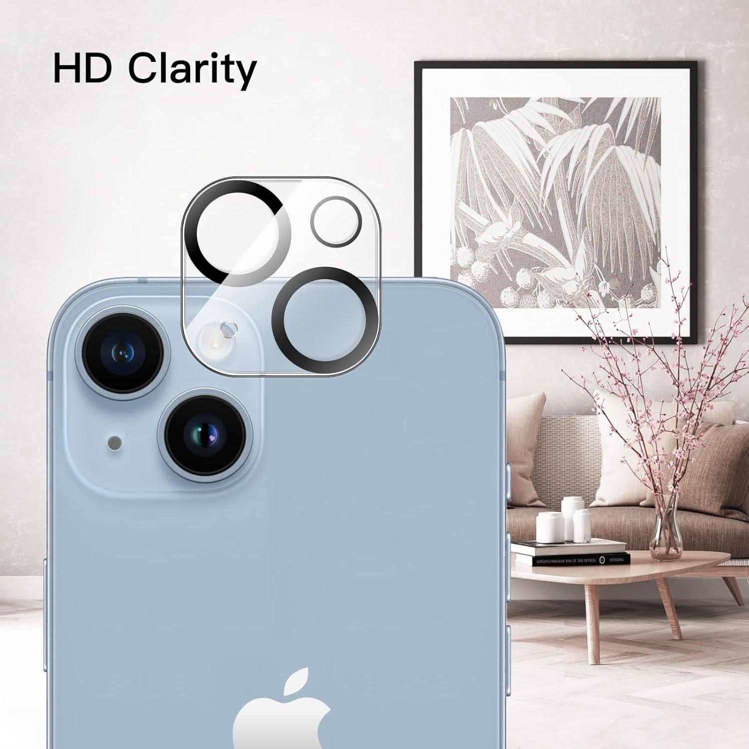 Protector de Lente de Cámara JETech para iPhone 14/14 Plus