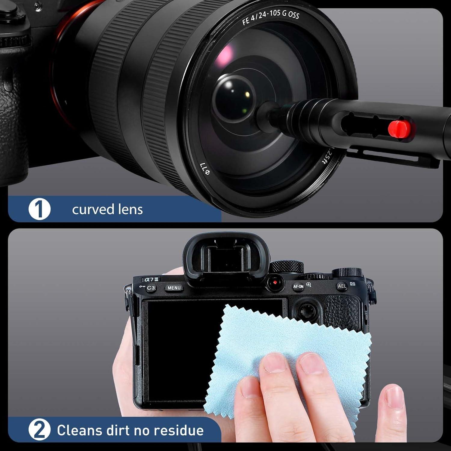 Kit de limpieza para cámaras DSLR y sin espejo MBJRFU 14 piezas