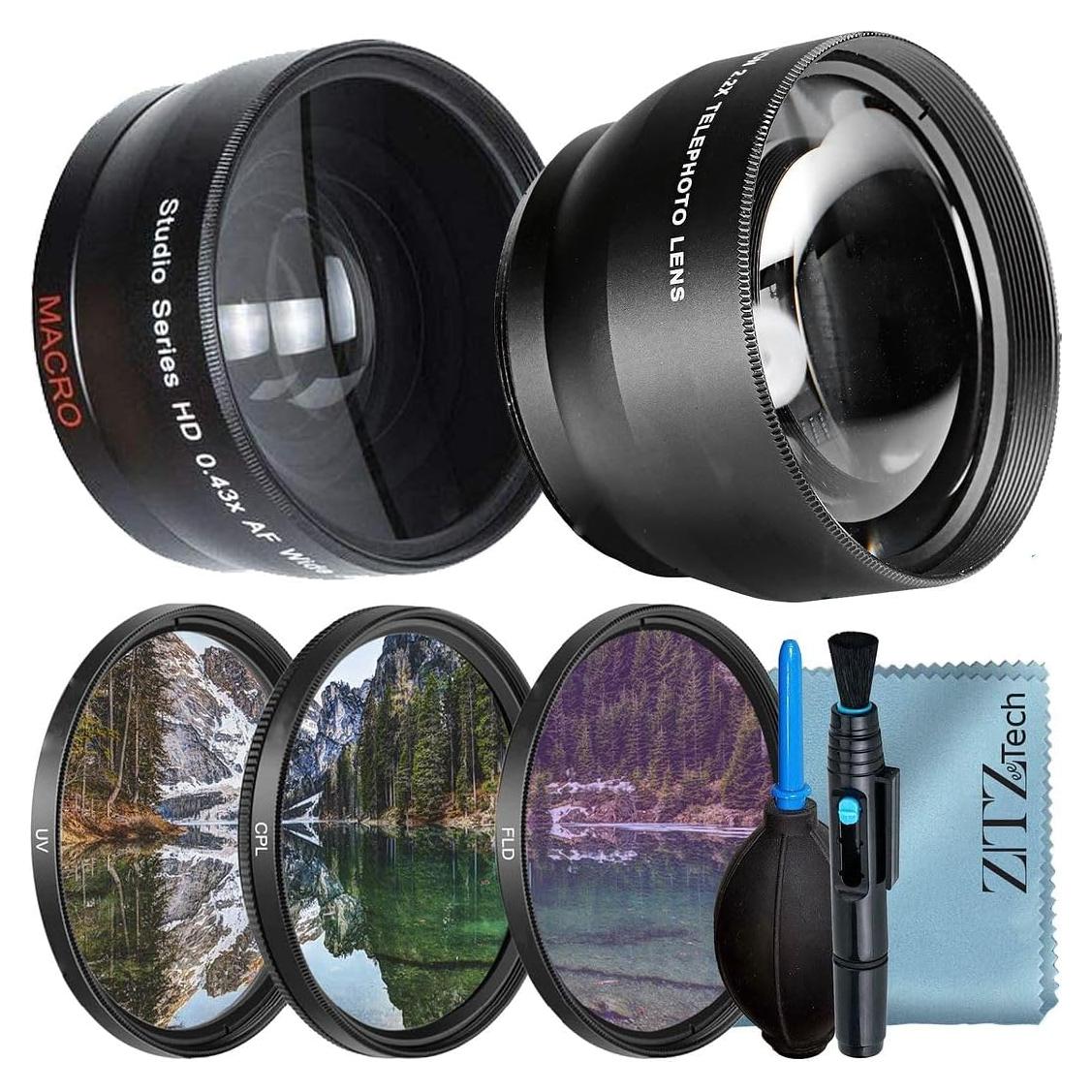 Paquete de Accesorios 49mm para Canon EOS R50 R100 M5 M6