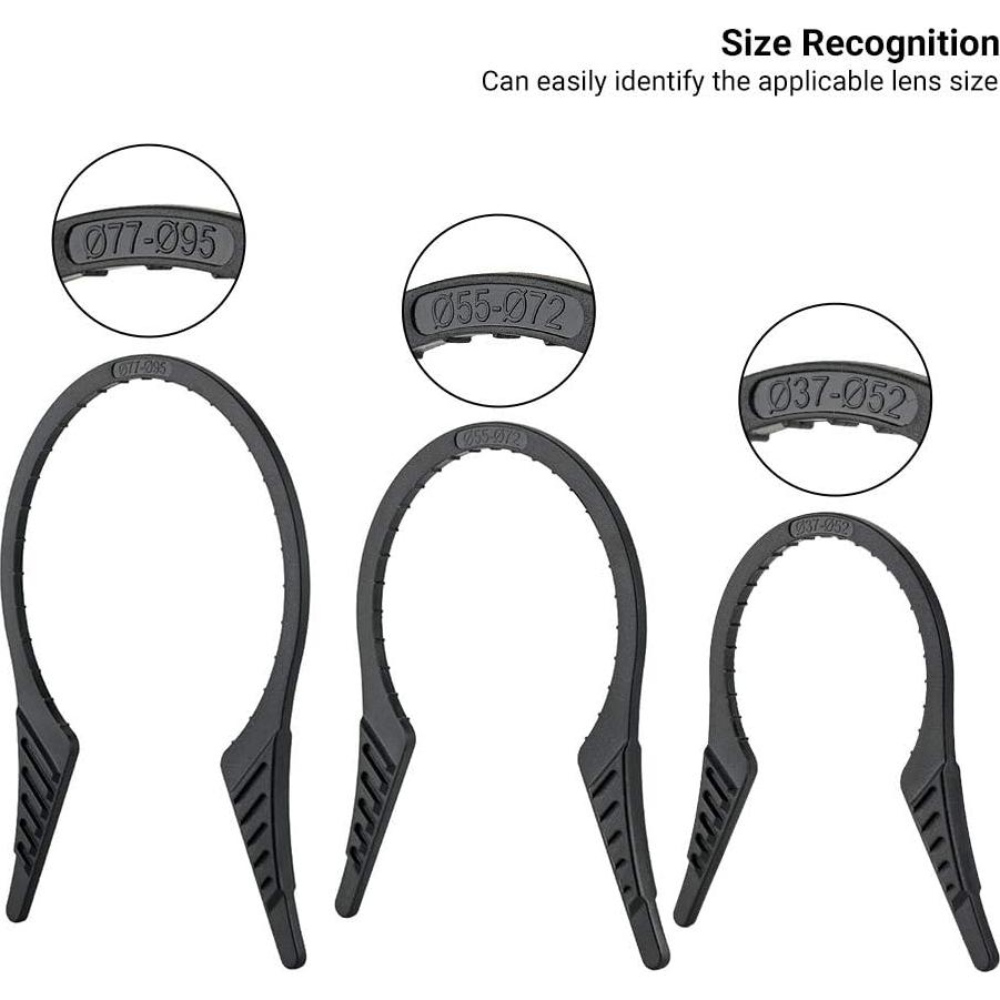 Kit Llave Filtros Lente Cámara Jinjiacheng 37-95mm