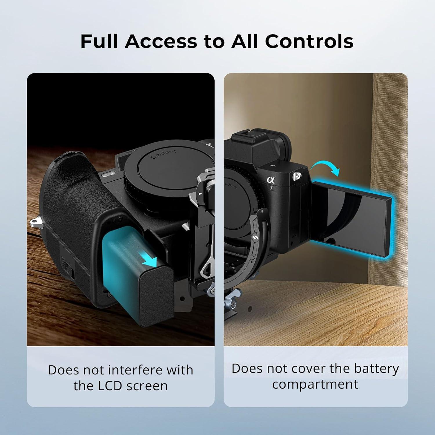 Kit Placa Montaje Horizontal Vertical SmallRig 4349 para Cámaras