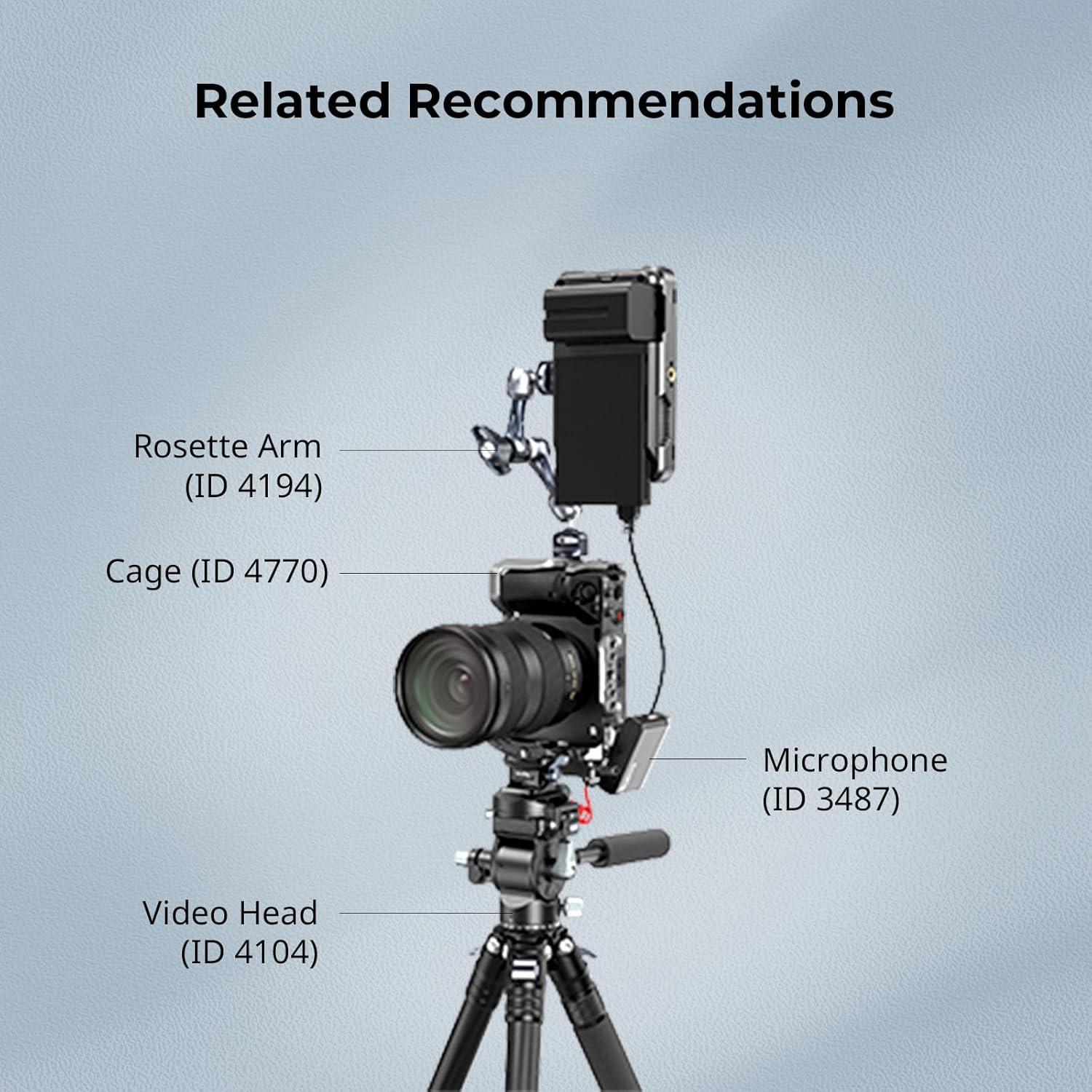 Kit Placa Montaje Horizontal Vertical SmallRig 4349 para Cámaras