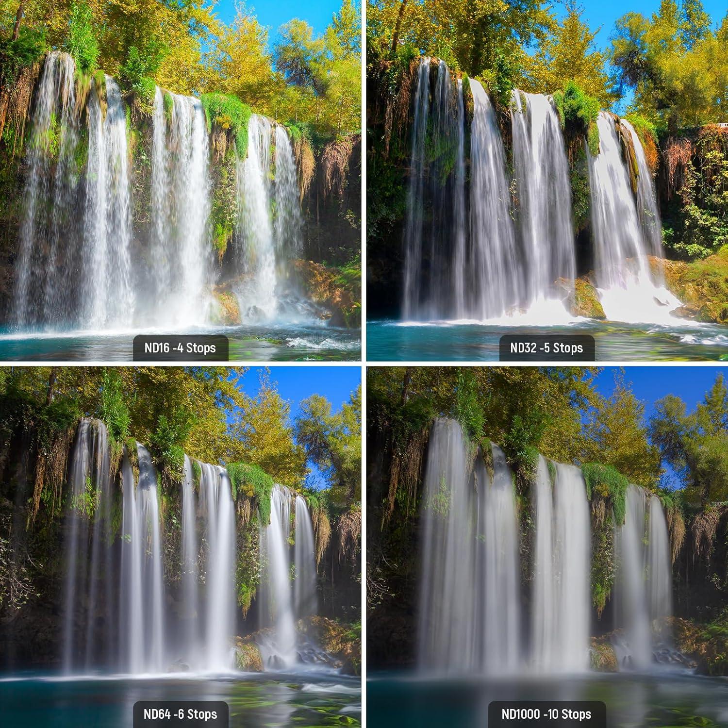 Kit de Filtros ND 67mm NEEWER con Bolígrafos de Limpieza