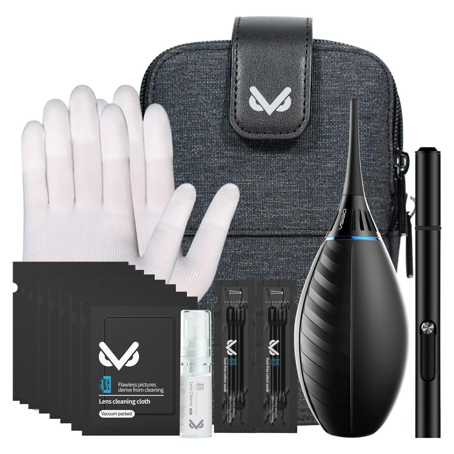 Kit de Limpieza Profesional VSGO para Cámaras DSLR y Electrónica