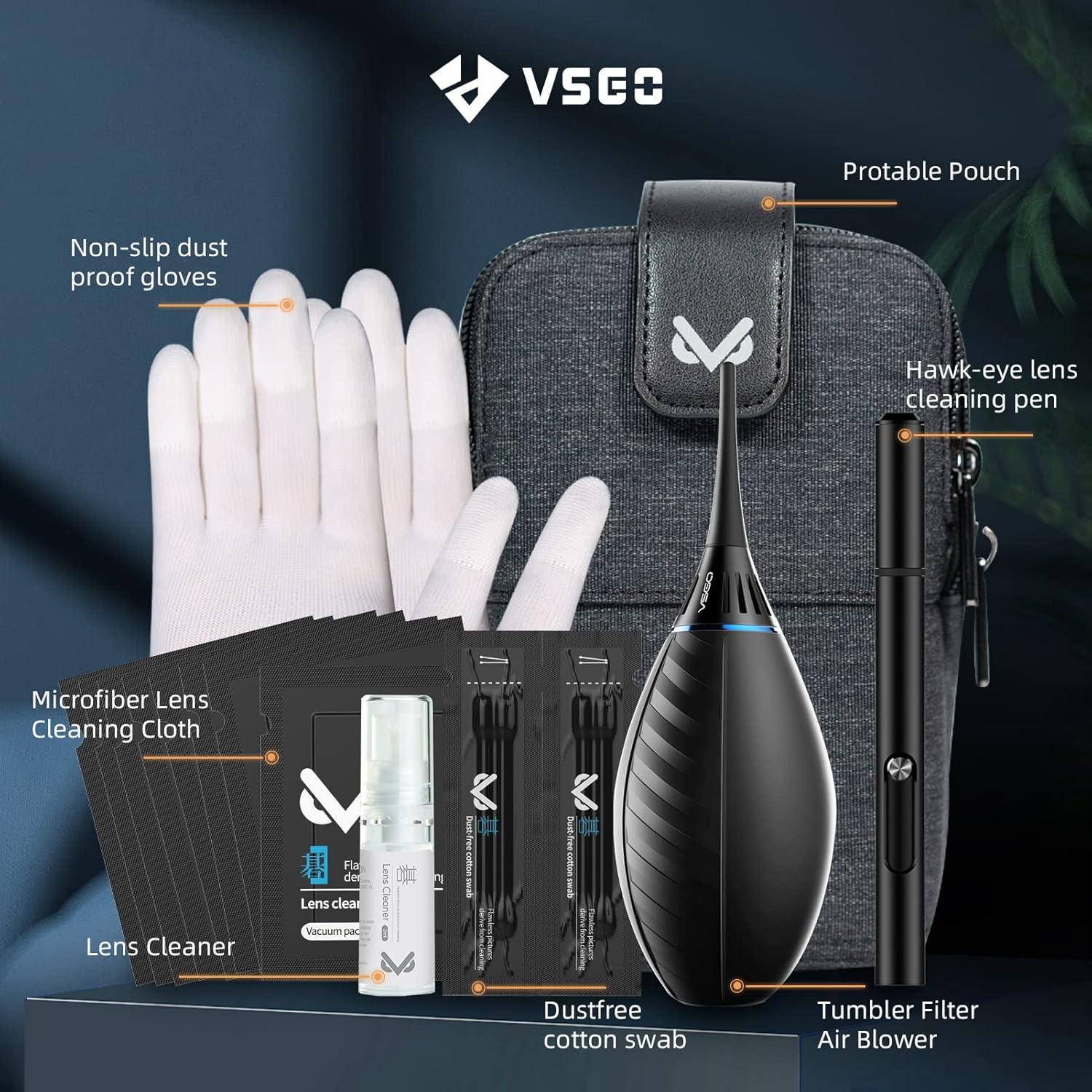 Kit de Limpieza Profesional VSGO para Cámaras DSLR y Electrónica