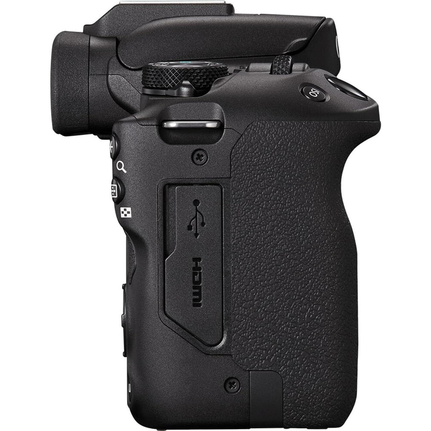 Cámara Sin Espejo Canon EOS R50 + Lente 18-45mm + Bolsa