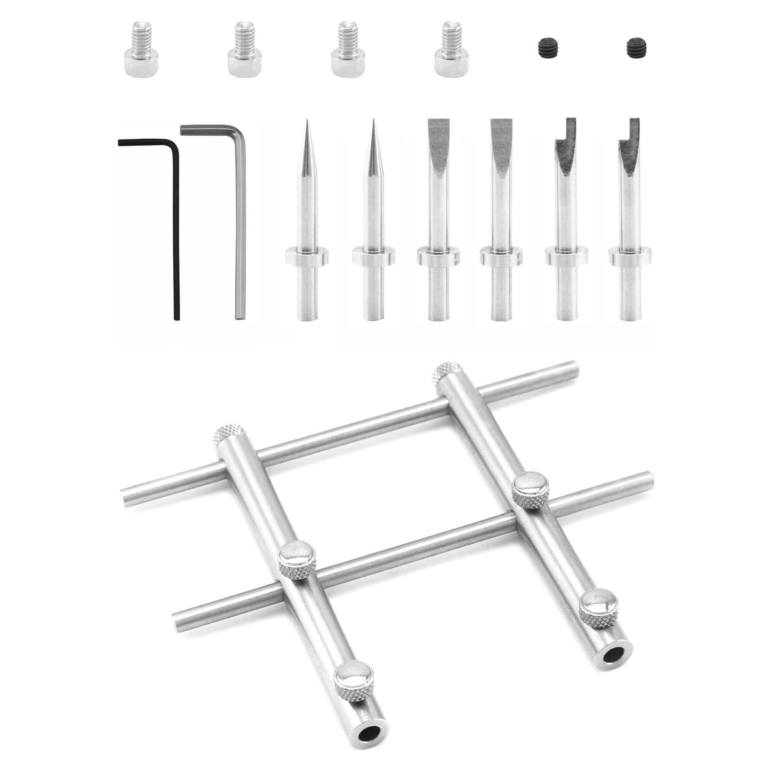 Kit de Herramientas QWORK para Reparación de Cámaras DSLR - Lentes 9.5 a 76.2 mm