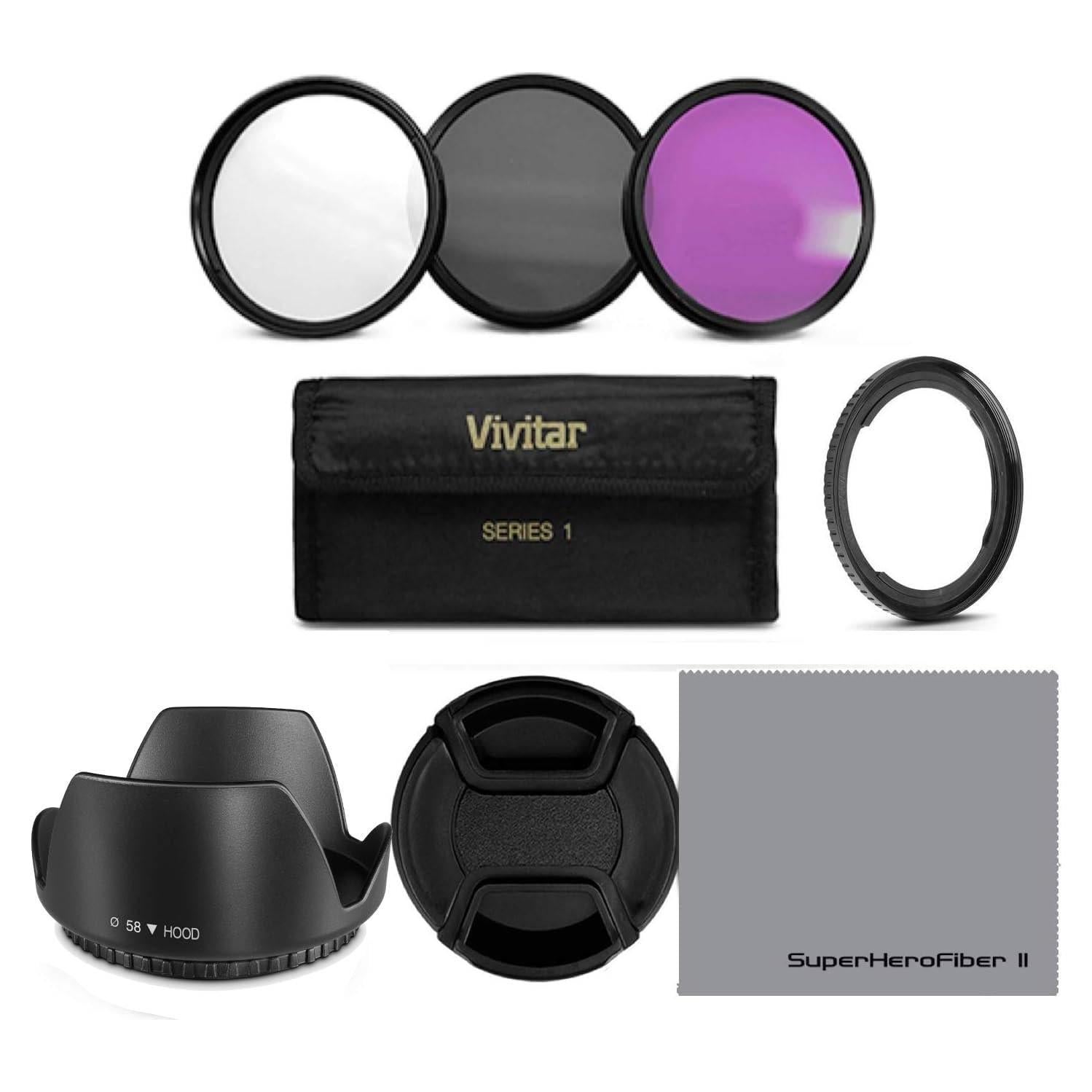 Kit de Accesorios para Canon PowerShot SX530 HS - 58mm