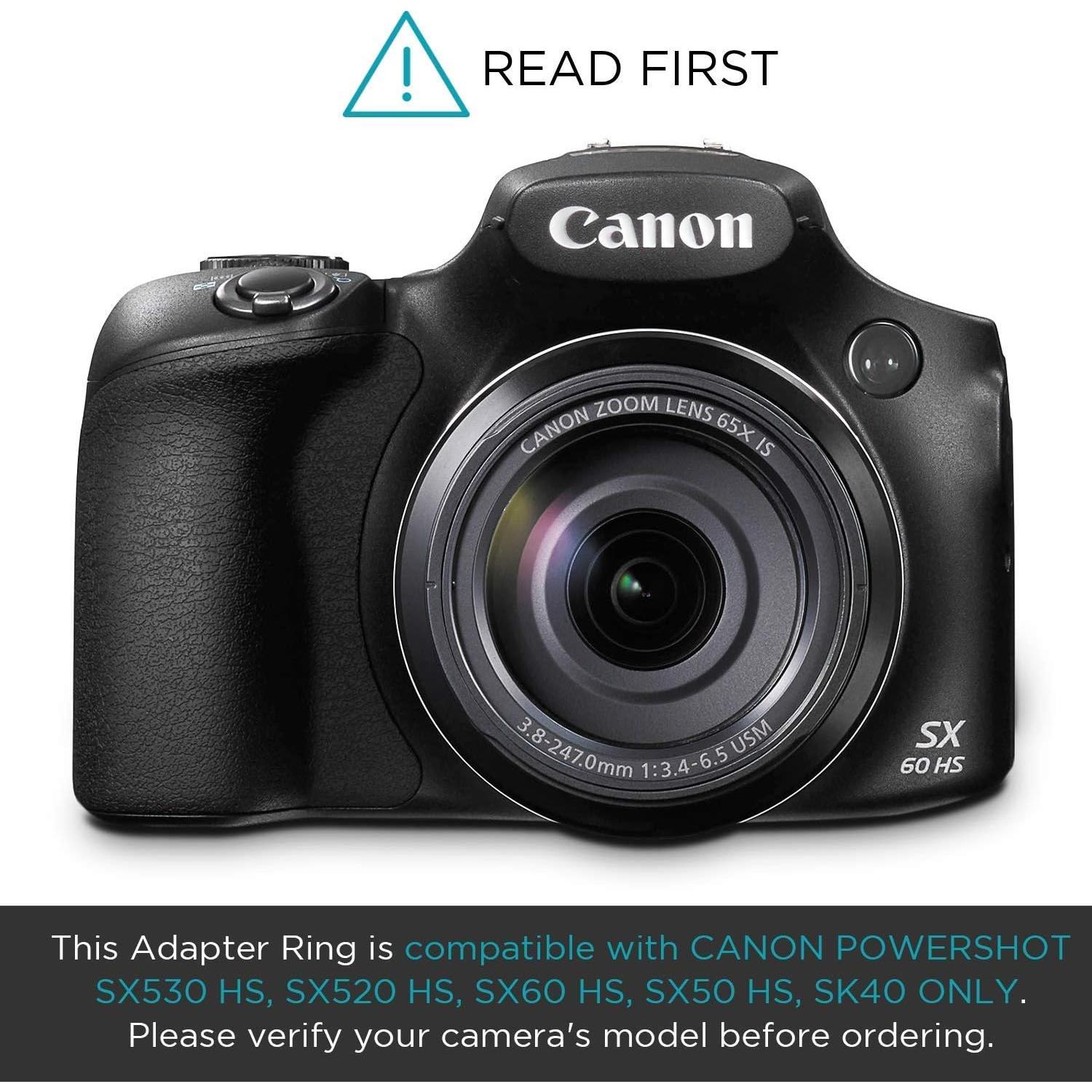 Kit de Accesorios para Canon PowerShot SX530 HS - 58mm