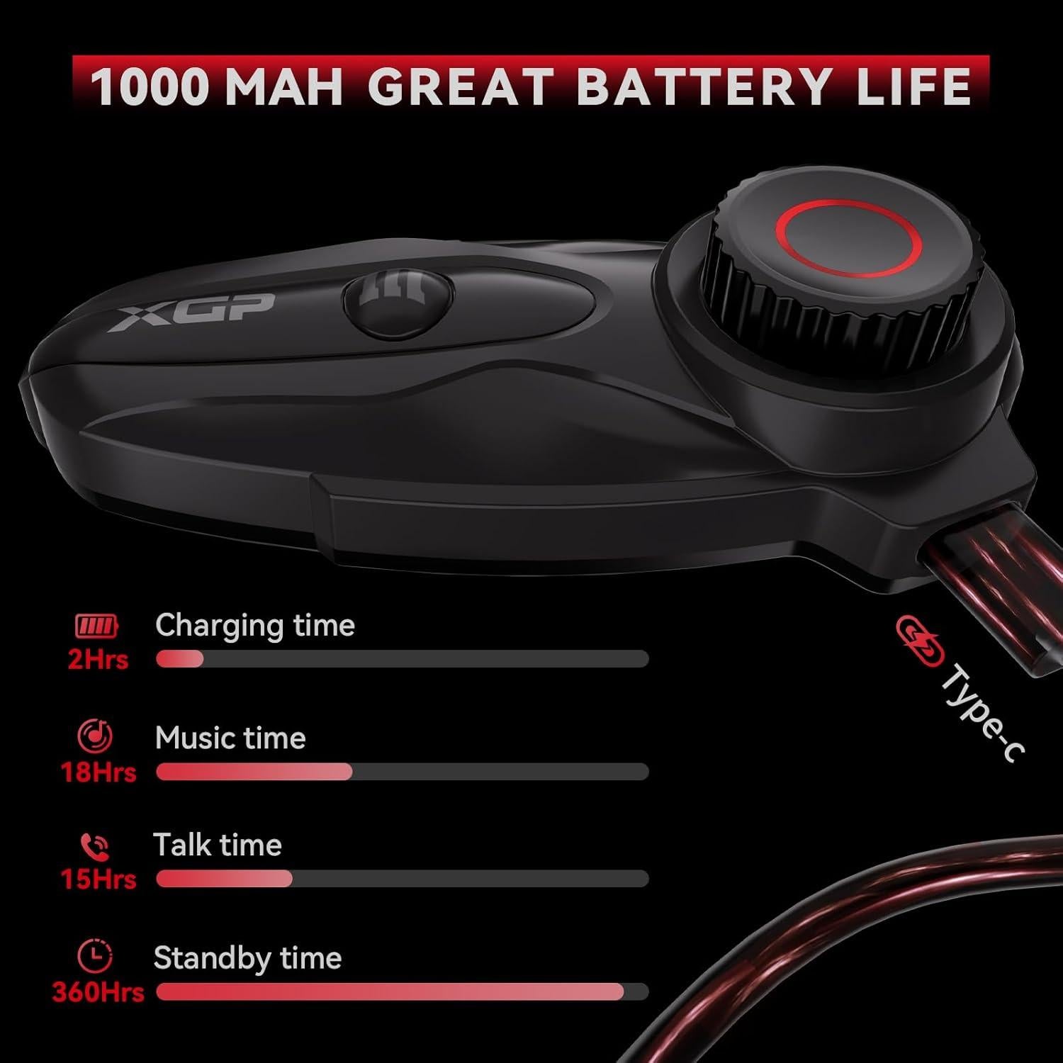 Intercomunicador Bluetooth X10 para Motocicleta - 2 Pack