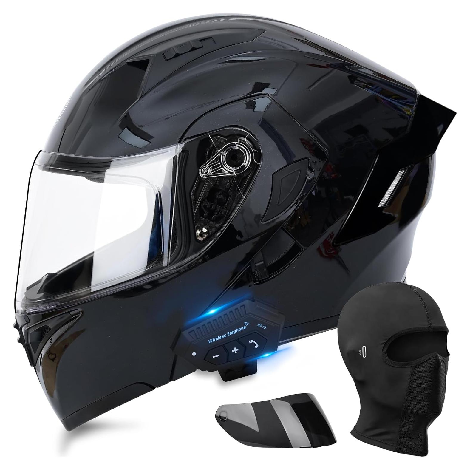 Casco Modular UWILSEE Bluetooth Doble Visera Unisex