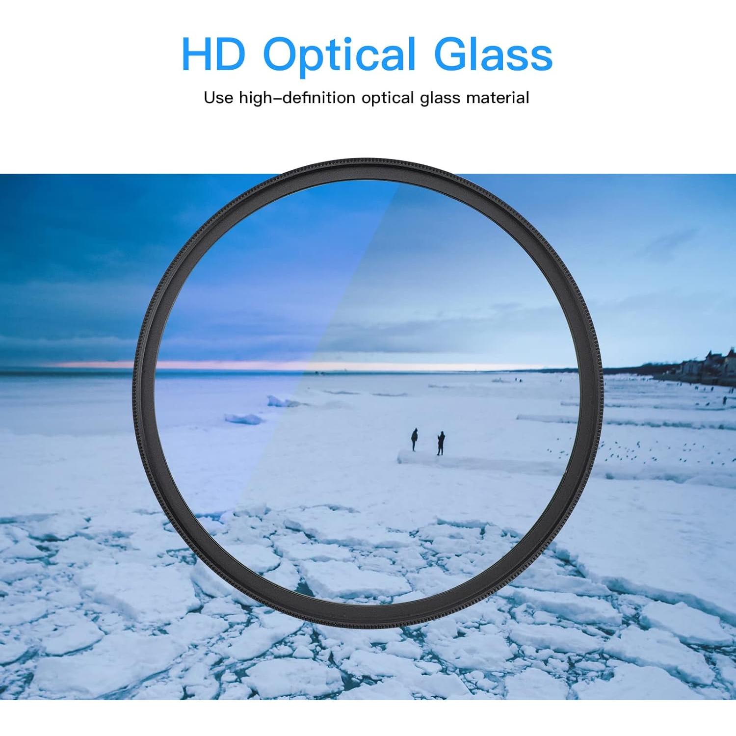 Filtro UV Protector Newks 67mm Ultra Delgado 16 Capas Nano