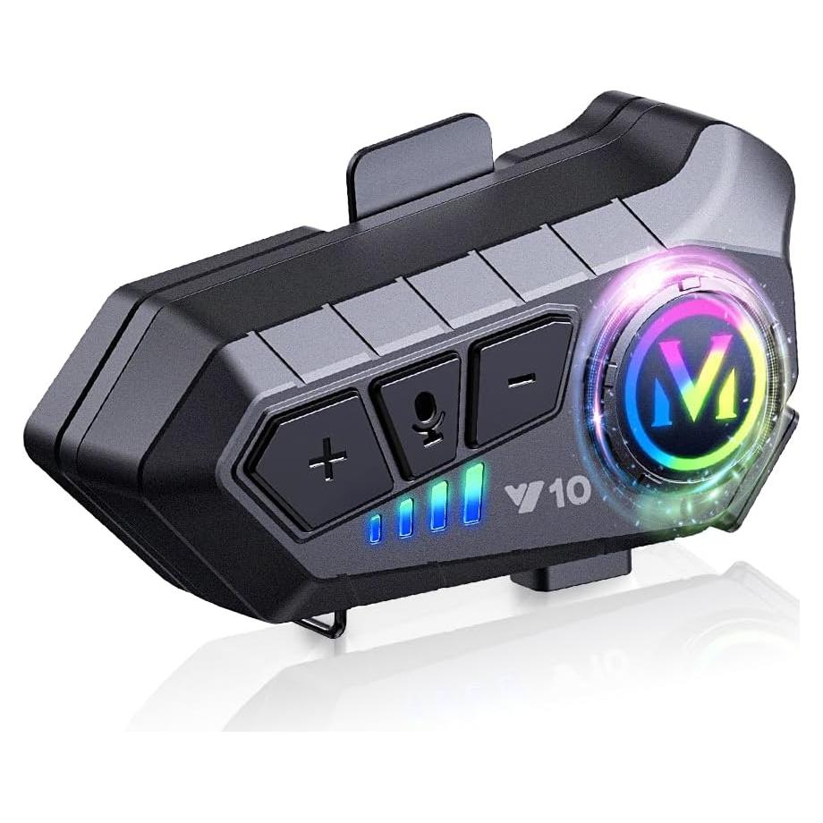 Auricular Bluetooth WNJACO Y10 para Motocicleta IPX6