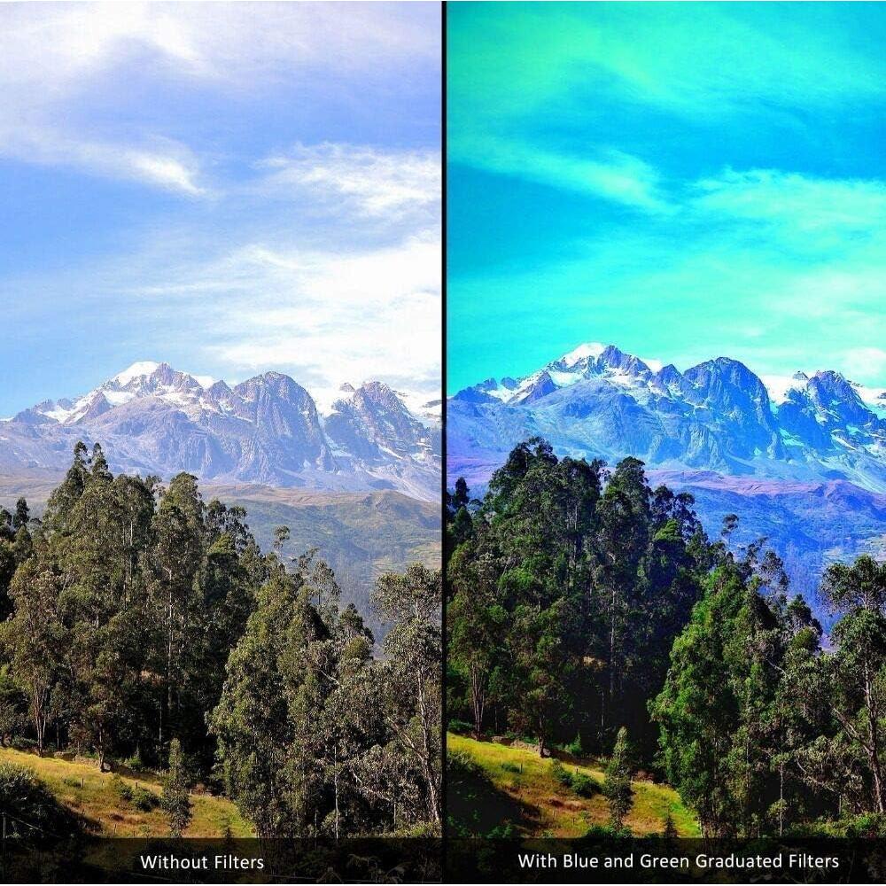 Kit de Filtros Cuadrados 14 en 1 X-SweetDream para Cokin P