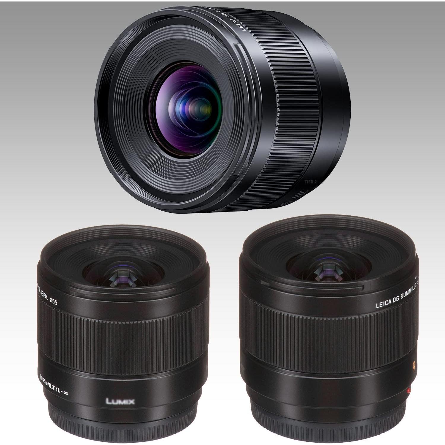 Paquete de Lentes Ultimaxx Avanzado Panasonic 9mm f/1.7