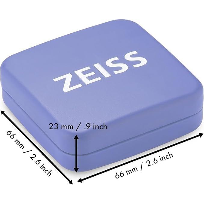 Contenedores de Lata ZEISS para Limpieza de Lentes, 4 Piezas