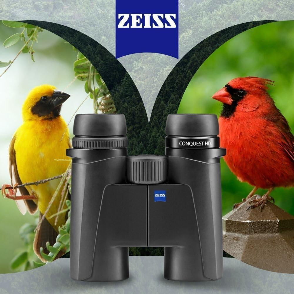 Binoculares Zeiss Conquest HDX 10x32 90% Transm. Luz Negro