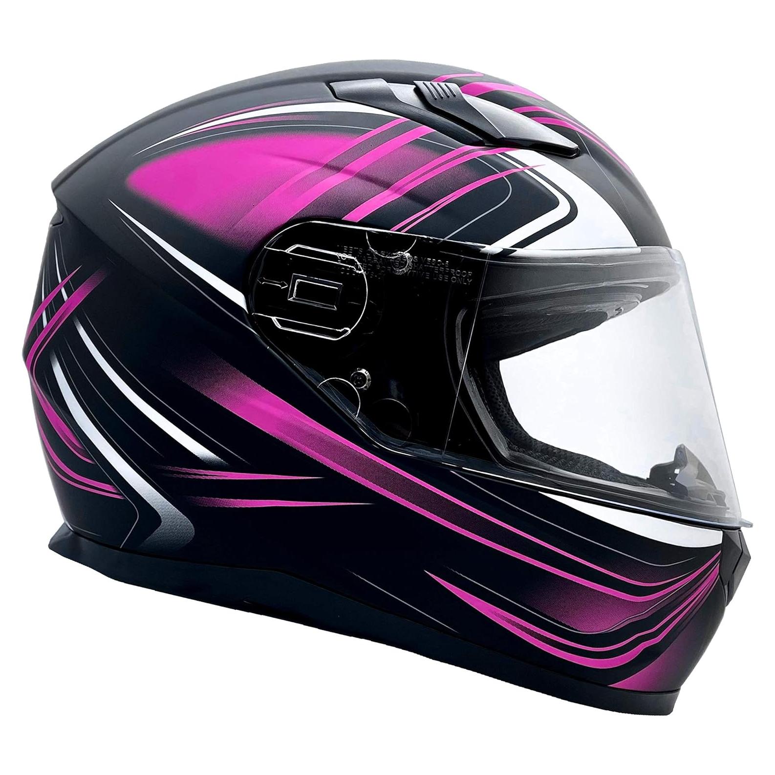 Casco Typhoon TH129 Cara Completa Gris con Visera Solar